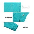 thumbnail image 6 of Mapamyumco Women's Rain Jacket Waterproof Hooded Outdoor LightWeight Rain Shell Coat Packable Scuba Blue XS, 6 of 7