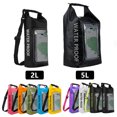 thumbnail image 2 of 2L 5L Dry Bag Touch Screen Waterproof Bags Beach Phone Pouch For Trekking Drifting Rafting Surfing Kayaking Outdoor Sports Bags Rose-2L, 2 of 6