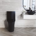 thumbnail image 6 of St. Tropez One Piece Elongated Toilet Vortex™ Flush in Glossy Black 1.1/1.6 gpf, 6 of 12