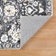 thumbnail image 4 of MeyJey Alfombra de Corredor Boho de 2'x6', Alfombra Oriental Antideslizante Lavable a Máquina, Alfombra de Piso Vintage Desgastada para Recámara, Cocina, Sala de Estar, Lavadero, Gris/marrón, 4 of 12