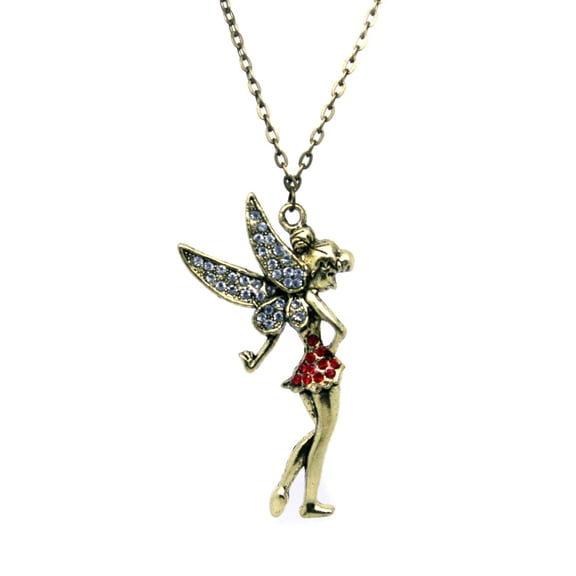 KATGI Fashion Creative Fairy Austrian Crystal Necklace with Classic Style