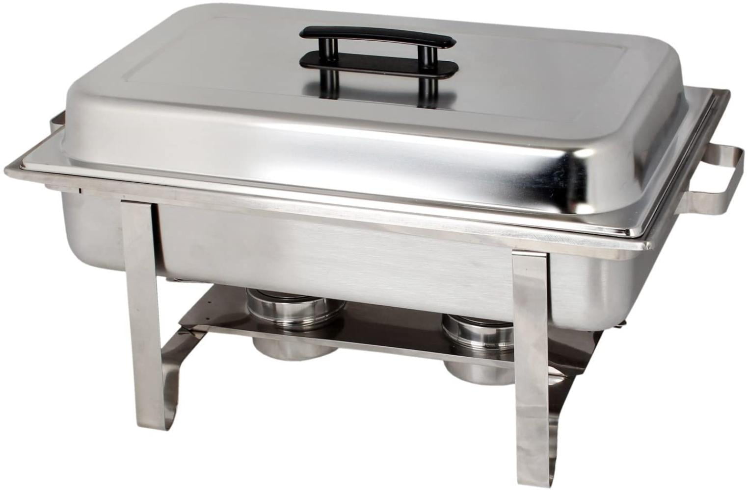 Roll Top Chafer Stainless Steel Deluxe Chafer Chafing Dish Sets 8 QT Full Size 