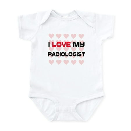 

CafePress - I Love My Radiologist Infant Bodysuit - Baby Light Bodysuit Size Newborn - 24 Months
