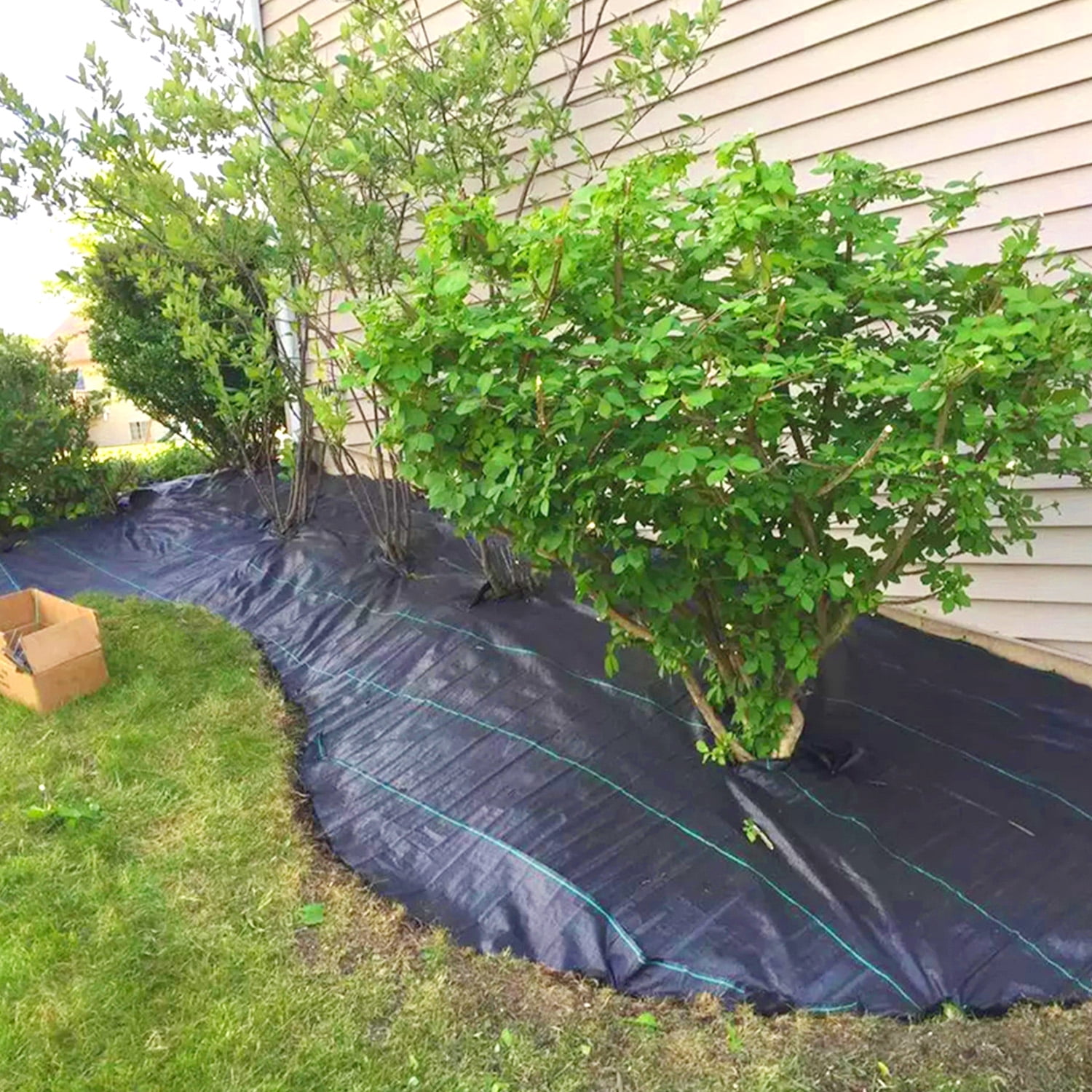 Vinci 4FT x 100FT Weed Barrier Fabric Heavy Duty Landscape Fabric for Garden Beds, Lawn, Pathways, Driveways & Ground Cover