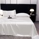 thumbnail image 1 of Juego de sábanas Topliu Queen, sábana de seda de hielo, funda de almohada, juego de 3 piezas y sábana de seda de hielo suave y lujosa, adecuada para todas las estaciones, tela de seda de hielo, 1 of 4