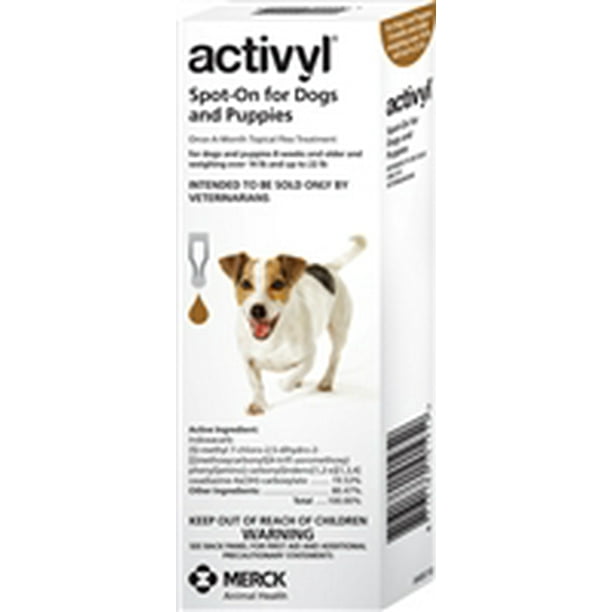 Activyl SpotOn Flea Treatment for Small Dogs 1422 lb Single Dose