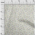 thumbnail image 1 of oneOone Polyester Lycra Fabric Brush Stroke & Fruits Print Sewing Fabric BTY 56 Inch Wide, 1 of 4
