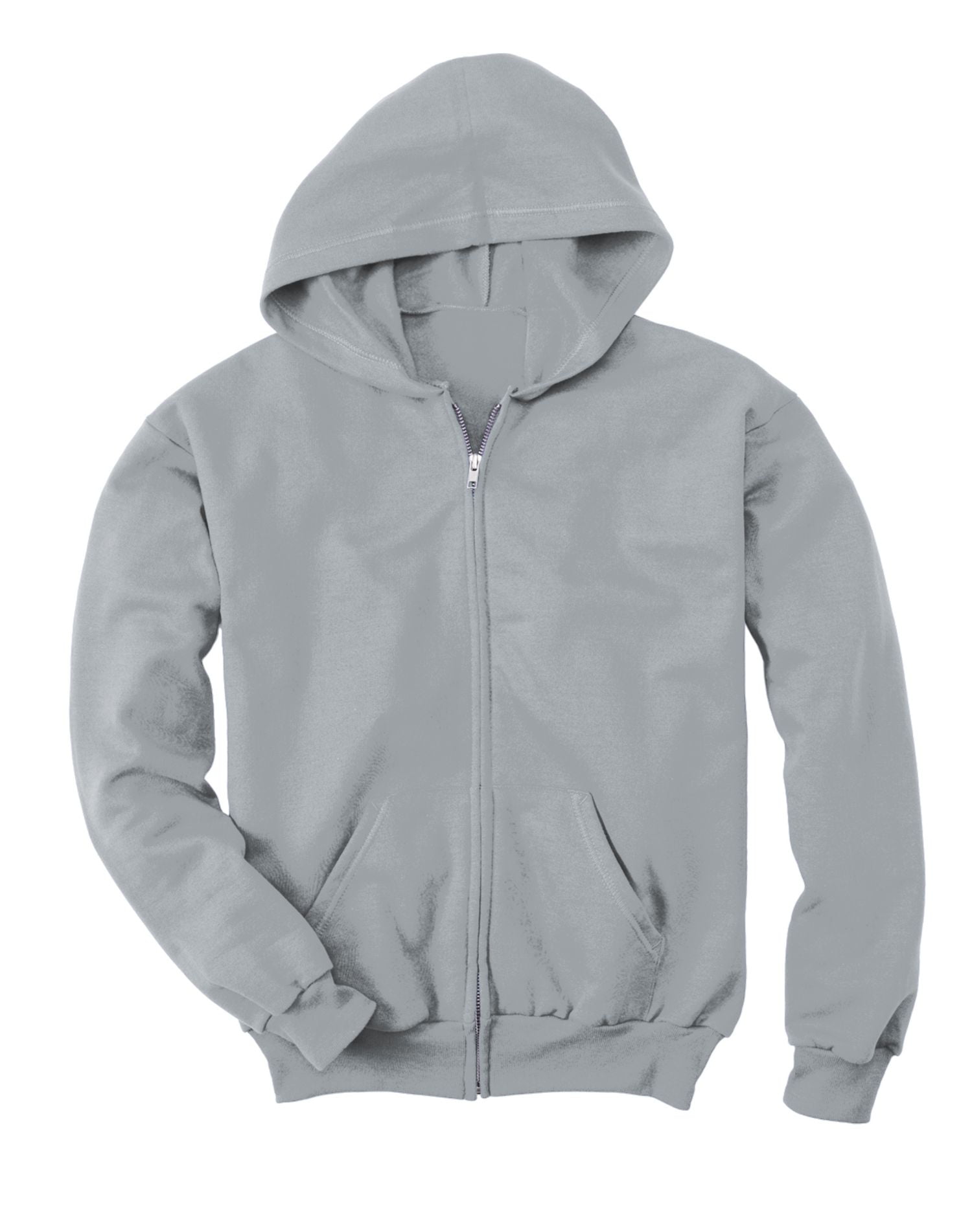 Hanes Kids Comfortblend EcoSmart Full-Zip Hoodie Sweatshirt, XS, Light ...