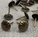 thumbnail image 4 of 100pcs Tachuelas de tapicería, Tachuelas de muebles de 7/16 pulgadas para tapicería, Tachuelas decorativas para madera, Tachuelas de tapicería de latón antiguo, 4 of 5