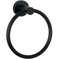 thumbnail image 1 of HSHDLDF Anneau Porte-Serviettes Noir Mat, Porte-Serviettes Mural Rond en Acier Inoxydable, 1 of 7