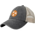 thumbnail image 1 of Tennessee Tri Star Flag Cowboy Mesh Baseball Cap Women'S Man Outdoor Cap, 1 of 8