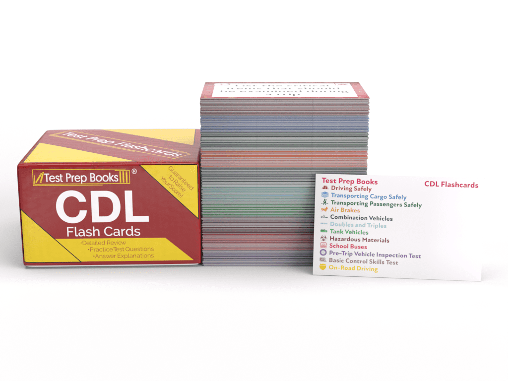 CDL Flashcards 20222023 Commercial Drivers License Prep Flash Cards