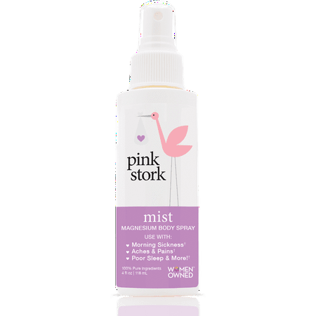 Pink Stork Mist: Magnesium Spray for Morning Sickness