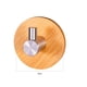 thumbnail image 1 of Gancho Adhesivo De Acero Inoxidable Y Bambú Natural, Gancho De Pared Para Ropa, Colgador De Llaves, Cocina, Baño, Puerta, Toalla, Estante Inoxidable Yuarrent TO002106-00, 1 of 7
