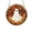 D002- Style B, variant on Seasonal Home Decor, Halloween Hanging Decor, Halloween Puzzle, Pumpkin Decor, Round Stained Glass Style Acrylic Puzzle Hanging Ornament for Indoor Decoration