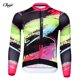 thumbnail image 3 of CHEJI Maillots de ciclismo de otoño de manga larga con cremallera completa Ropa para andar en bicicleta Deportes para hombres Equipo de ciclismo delgado y transpirable 2024, 3 of 5