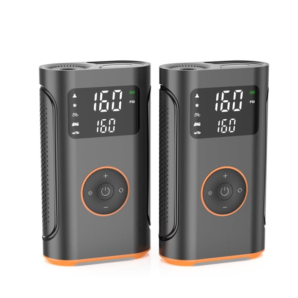 (Nueva actualización) Compresor de aire portátil con inflador de neumáticos ZSX 160 PSI