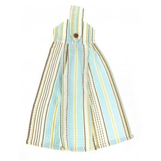 Mr. MJs Trading AG-36223 Hanging & Tie Button Towel, Seaside