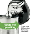 thumbnail image 4 of Hamilton Beach Walk 'n Cut Automatic Electric Can Opener, Cordless & Rechargeable, Black, 4 of 9