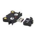 thumbnail image 4 of Memoria USB 2.0 con forma de gato, universal, diseño de dibujos animados, práctica y práctica para guardar regalos, 64 GB, 4 of 14