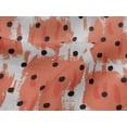 thumbnail image 5 of oneOone Viscose Jersey Dark Peach Fabric Polka Sewing Fabric By The Yard Printed Diy Clothing Sewing Supplies 60 Inch Wide, 5 of 7