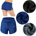 thumbnail image 3 of Women Drawstring Tight Fitting Summer Beach Shorts Swimming Soft Swimwear Trunks Board Pants Quick Dry Trunks Two colors, 3 of 8