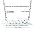 thumbnail image 3 of FindChic Women Men Numbers Necklace 1985-2005 Birth Year Pendants Stainless Steel Chain Gifts for Birthday/Christmas, 3 of 9