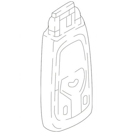 Genuine OE Audi Keyless Entry Transmitter - 8W0-959-754-DA-TKE