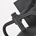 thumbnail image 5 of CHLOE Jeffrey Transitional 1 Light Textured Black Outdoor Wall Sconce 13" Height, 5 of 7