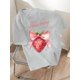 thumbnail image 2 of Girls' Stylish And Simple Cherry Print Comfortable T-Shirt, 2 of 7