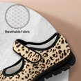 thumbnail image 6 of Psesaysky Leopard Print Velcro Shoes for Women Girls Breathable Comfortable Stylish Casual Shoes Size 5.5-10, 6 of 7