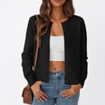 thumbnail image 4 of SUNBS Long Sleeve Sweaters for Women Cropped Cardigan Womens Lightweight Blouse Fashion Knit Top Button Up Clothes, 4 of 8