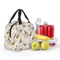 thumbnail image 4 of Yiaed Little Birds Print Insulated Lunch Bag Reusable Cute Tote Lunch Box, Leakproof Cooler Lunch Bags for Work Office Travel School Picnic, 4 of 5
