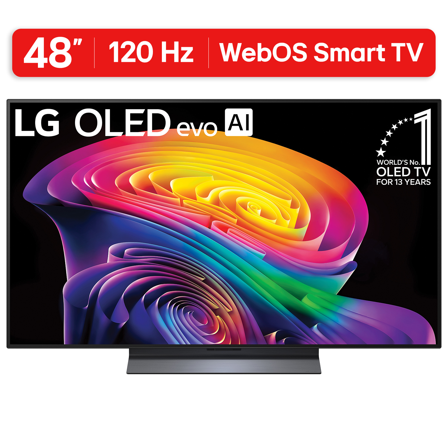LG 48" C6 Series 4K UHD OLED AI Smart webOS 26 TV, OLED48C6PUA