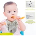 thumbnail image 4 of Dreamtimes Winter Scenery Funny Snowmen Baby Muslin Washcloths Face Towel, 3 PCS Merry Christmas Burp Cloths Cotton Wipes Infant Wash Cloth for Newborn Boys Girls 12x12 inches, 4 of 7