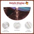 thumbnail image 3 of Bingfone Christmas Tree Skirt Mat Christmas Decoration Interior 30" -Wings Of A Butterfly, 3 of 6