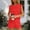 Red, variant on RYDCOT Two Piece Sets for Women Lounge Shorts Sets Sweatsuit Sleeveless Pleated Crew Neck Tops and Drawstring Shorts with Pockets White