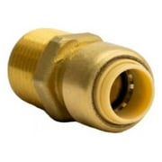 Quick Fitting LF840MR 0.37 in. Push Fittings 0.5 in. MNPT Straight Adapter