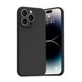 thumbnail image 1 of PANDACO Soft Shell Matte Black Case for iPhone 14 Pro Max, 1 of 5