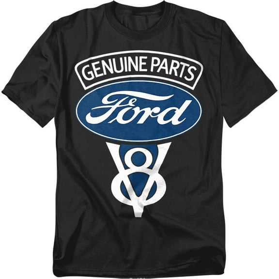 Ford T-Shirt V8 Genuine Parts Unisex Graphic Tee For Men & Women