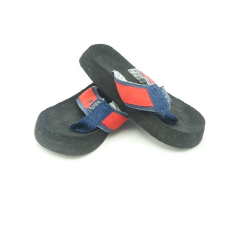 

Pre-owned Tidewater Boys Red | Blue Flip Flops size: *5 Toddler