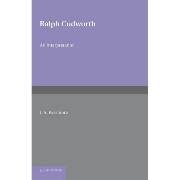 Ralph Cudworth, (Paperback)