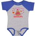 thumbnail image 3 of Inktastic Heart Belongs to Grandpa Girls Baby Bodysuit, 3 of 5