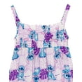 thumbnail image 5 of Disney Lilo & Stitch Smocked Maxi Dress Little Kid to Big, 5 of 5