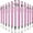 Pink, variant on WuPing 12 Pcs Pink Ballpoint Pen with Stylus Tip Soft Touch Click Metal Pen 1.0mm Point Black Ink Click Pens