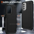thumbnail image 5 of Designed for Samsung Galaxy A13 5G Case Galaxy A32 5G Case Gift Militay Grade Drop Protective Cover Shockproof Case for Galaxy A13 4G 5G Phone Case for Women Men boy Girl (Black), 5 of 9