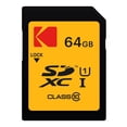 thumbnail image 1 of Tarjeta SDXC KODAK UHS-I U1 V10 Premium de 64 GB, 85 MB/s de lectura, 1 of 2