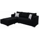 thumbnail image 3 of Sala esquinera El Bazar Store Aston Negro 260x200 cm Lino nacional Modular EL BAZAR STORE Moderna modular, 3 of 4