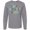 AC-Heather Grey, variant on Inktastic Happy Birthday Mom Long Sleeve T-Shirt