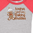 thumbnail image 4 of Inktastic Nana and I Are Baking Buddies Boys or Girls Baby Bodysuit, 4 of 5